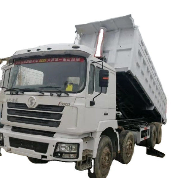 WEICHAI motor usado Shacman Howo 380HP 8 * 4 camión de carga pesada de descarga tirador camión de descarga