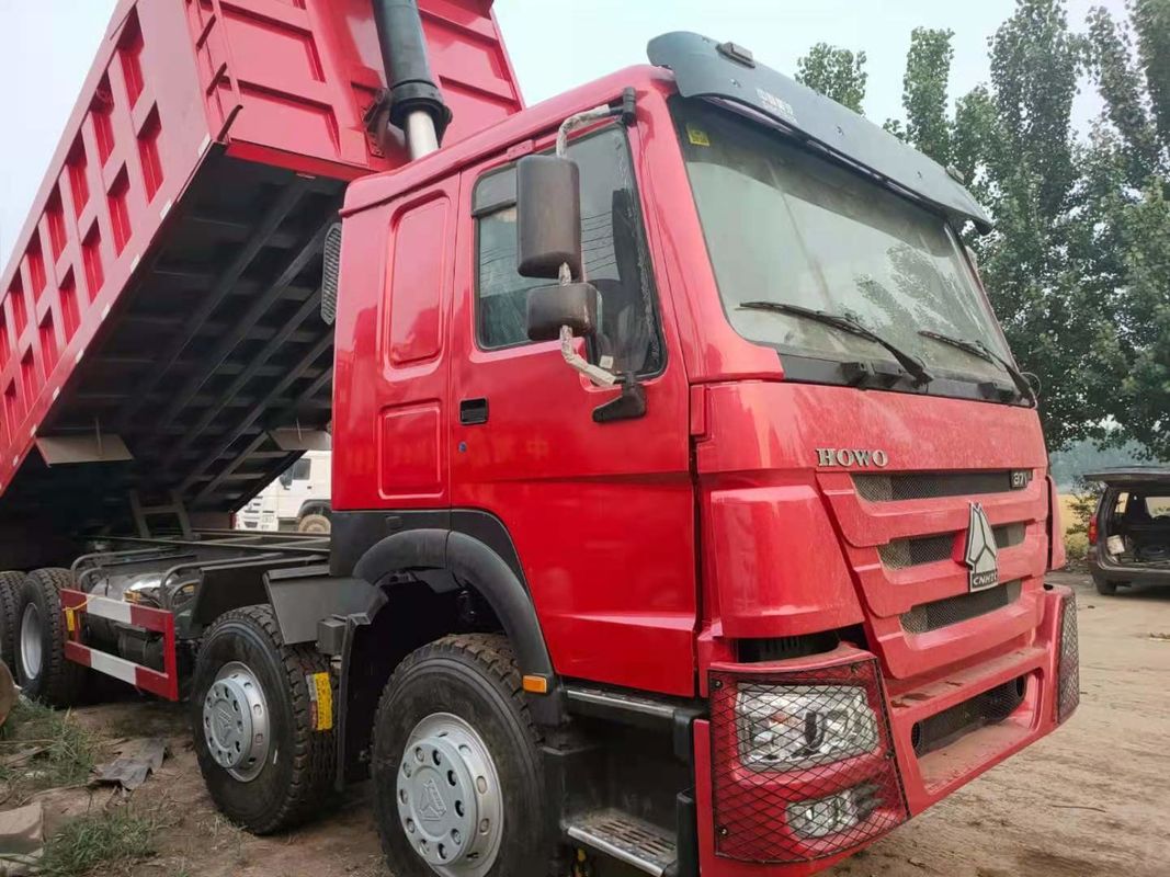 SINO 8*4 Camión de descarga pesado Camión de deslizamiento Camión LHD Capacidad de carga 11 20T Capacidad del motor 8L