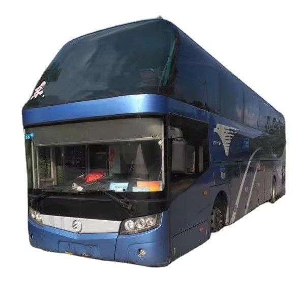 Autobús de autobuses de dos pisos usado de 11 m con aire acondicionado y asequible con velocidad máxima de 71 a 90 km/h