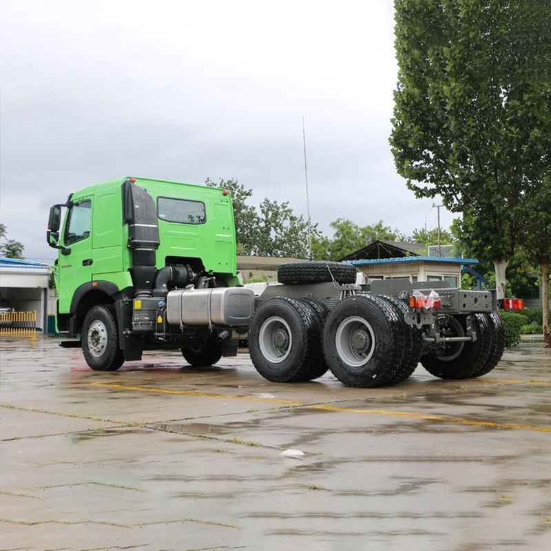 400 hp 6X4 5.8m T7H HOWO camión de descarga usado con 5.8 * 2.35 * 1.5m dimensiones del tanque de carga
