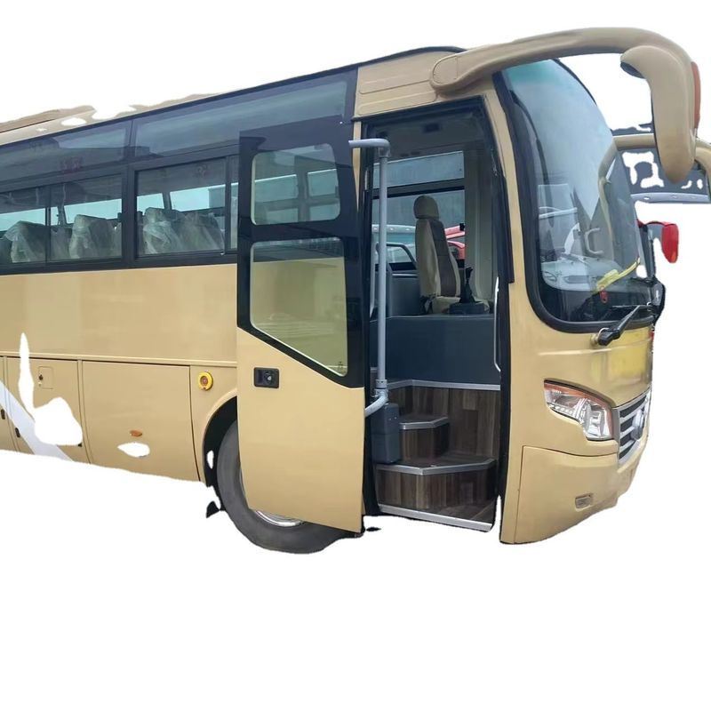 Autobús de pasajeros de 35 plazas con transmisión manual de 8L con motor de accionamiento de mano izquierda
