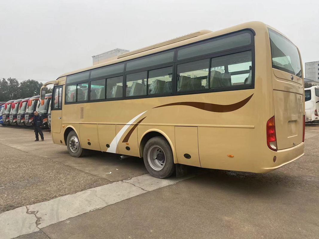 Autobús de pasajeros de 35 plazas con transmisión manual de 8L con motor de accionamiento de mano izquierda