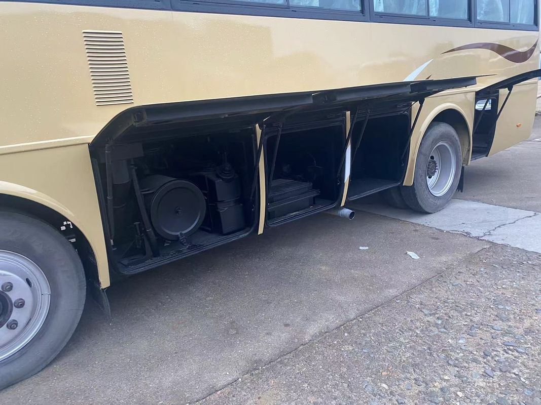 Autobús de pasajeros de 35 plazas con transmisión manual de 8L con motor de accionamiento de mano izquierda
