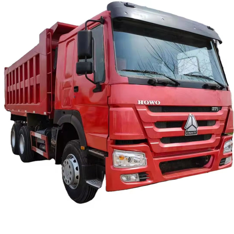 LHD SINO TRUCK HOWO 371HP 6*4 Camión de descarga pesado con aire acondicionado manual