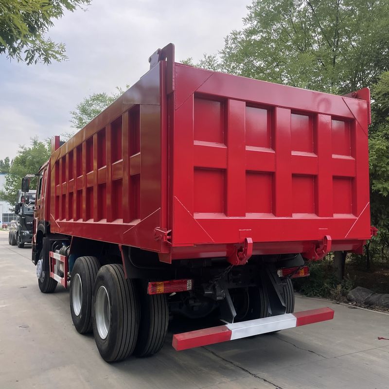 LHD SINO TRUCK HOWO 371HP 6*4 Camión de descarga pesado con aire acondicionado manual