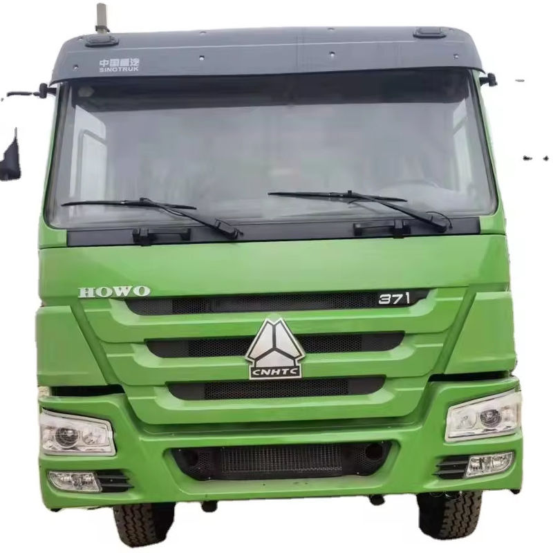 LHD SINO TRUCK HOWO 371HP 6x4 camión pesado usado para 2 pasajeros