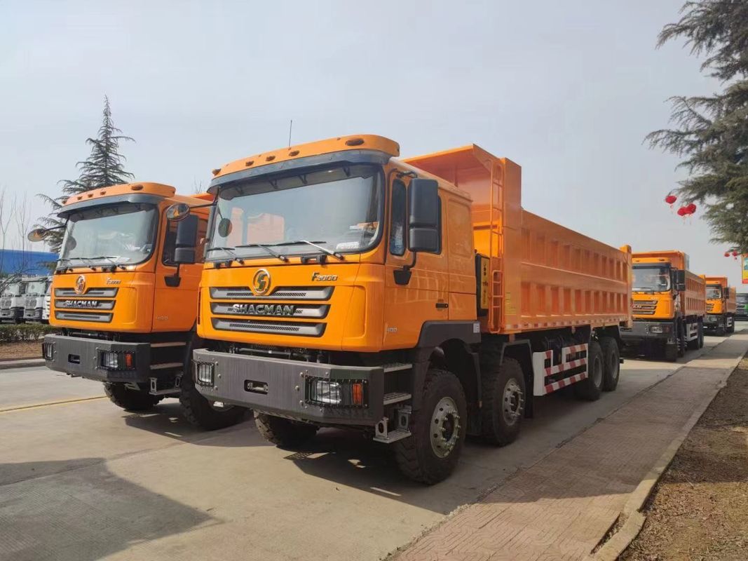 Potencia máxima 400ps Shacman HOWO 380HP 8 * 4 camión de carga pesada