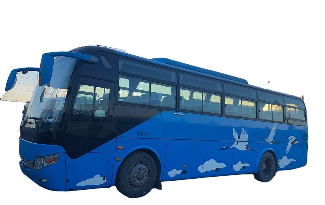 31-50 asientos Yutong RHD Autobuses usados con transmisión manual y buen rendimiento