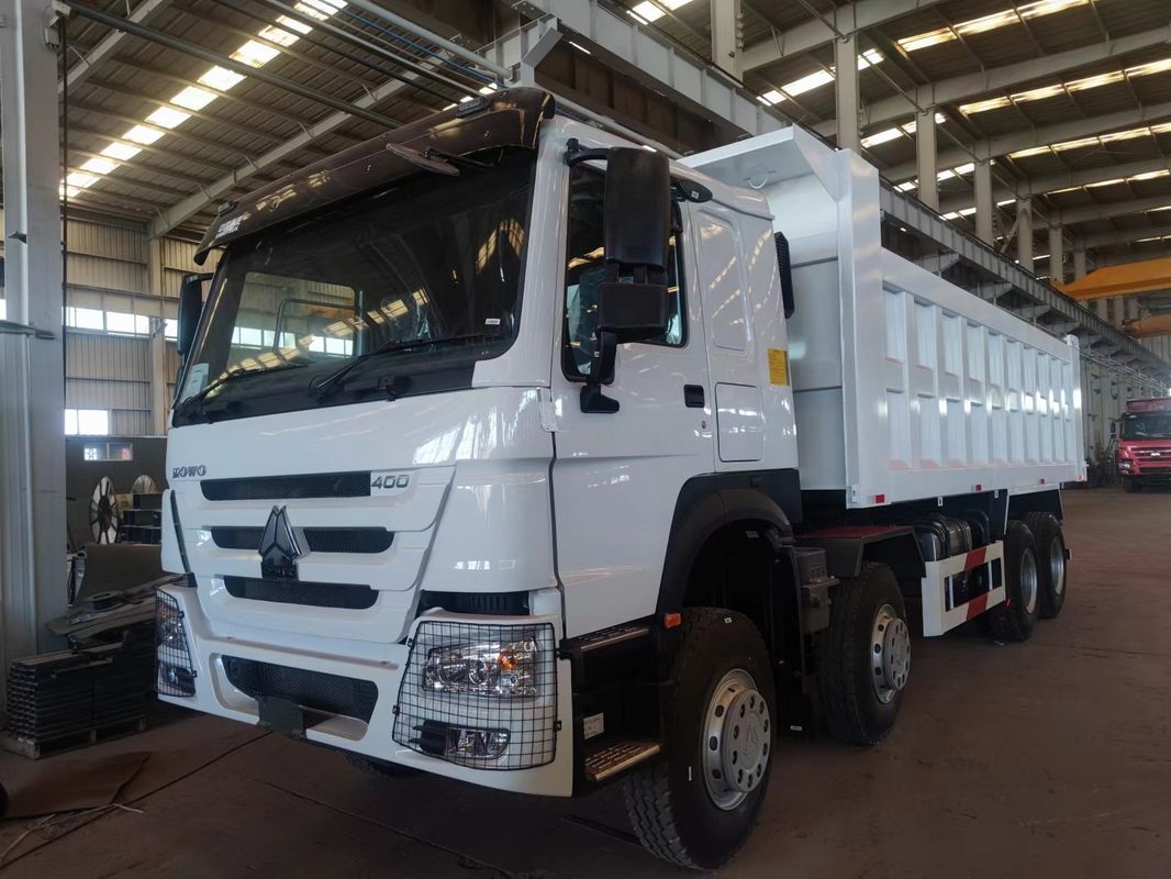 400 CV 16 ruedas 8x4 camión de carga pesada con tirador de tiradores con potencia máxima de 400 caballos de fuerza diesel