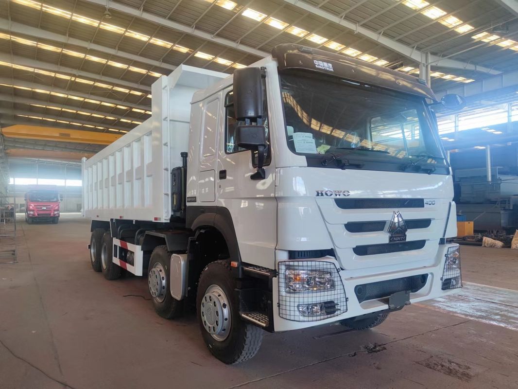 400 CV 16 ruedas 8x4 camión de carga pesada con tirador de tiradores con potencia máxima de 400 caballos de fuerza diesel
