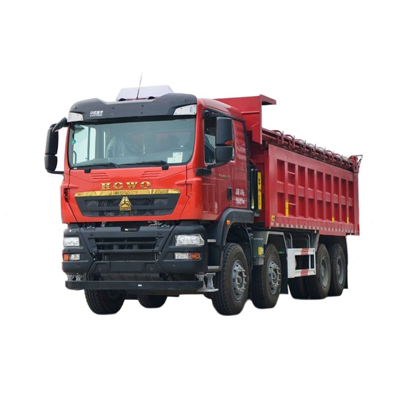 LHD SINO TRUCK HOWO 400HP 16 ruedas 8x4 camión de descarga pesado