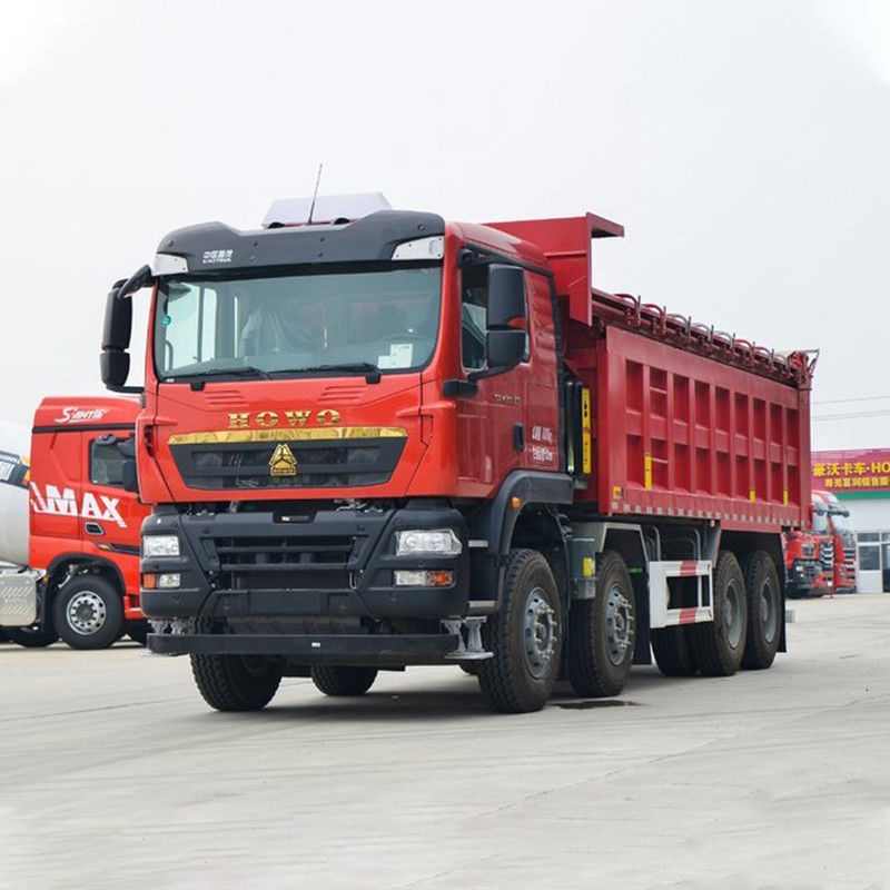 LHD SINO TRUCK HOWO 400HP 16 ruedas 8x4 camión de descarga pesado
