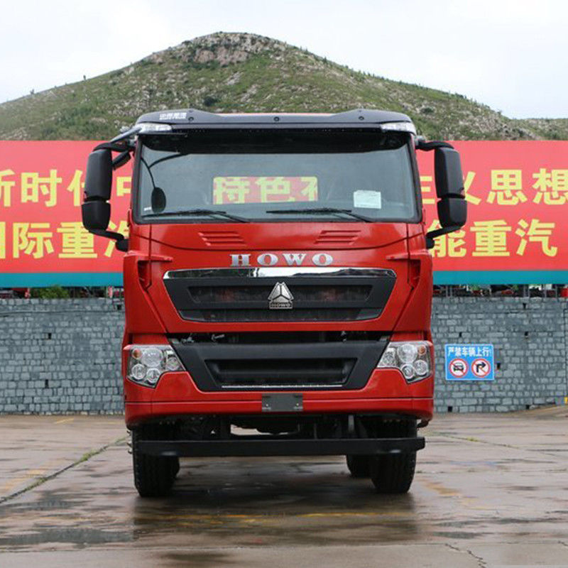 440 hp 8*4 HOWO camión de descarga con tirador de segunda mano Motor de capacidad 8L Control de velocidad Ninguno