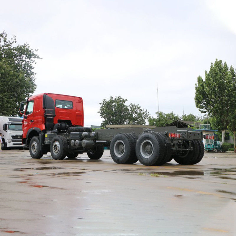 440 hp 8*4 HOWO camión de descarga con tirador de segunda mano Motor de capacidad 8L Control de velocidad Ninguno