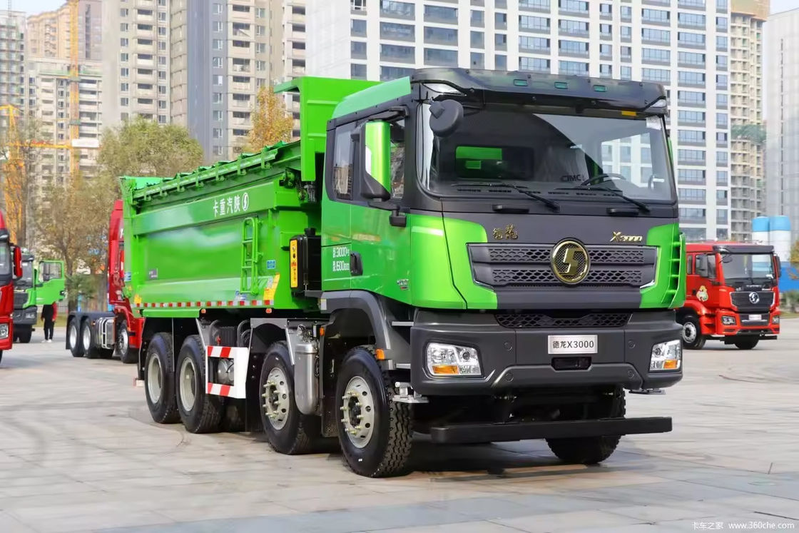 Camiones Sinotruk Shacman X3000 8x4 12 ruedas 25 Cbm camión de basura con motor Weichai