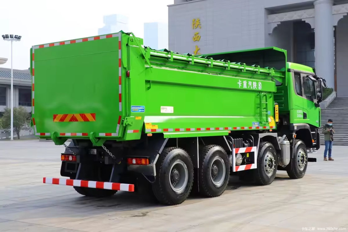 Camiones Sinotruk Shacman X3000 8x4 12 ruedas 25 Cbm camión de basura con motor Weichai
