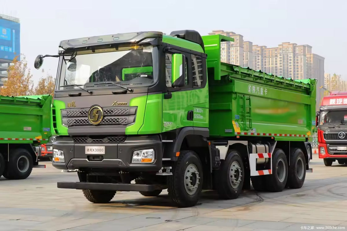 Camiones Sinotruk Shacman X3000 8x4 12 ruedas 25 Cbm camión de basura con motor Weichai