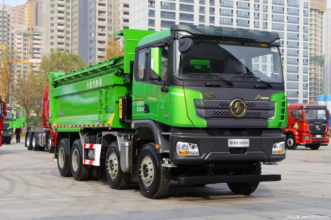 Camiones Sinotruk Shacman X3000 8x4 12 ruedas 25 Cbm camión de basura con motor Weichai
