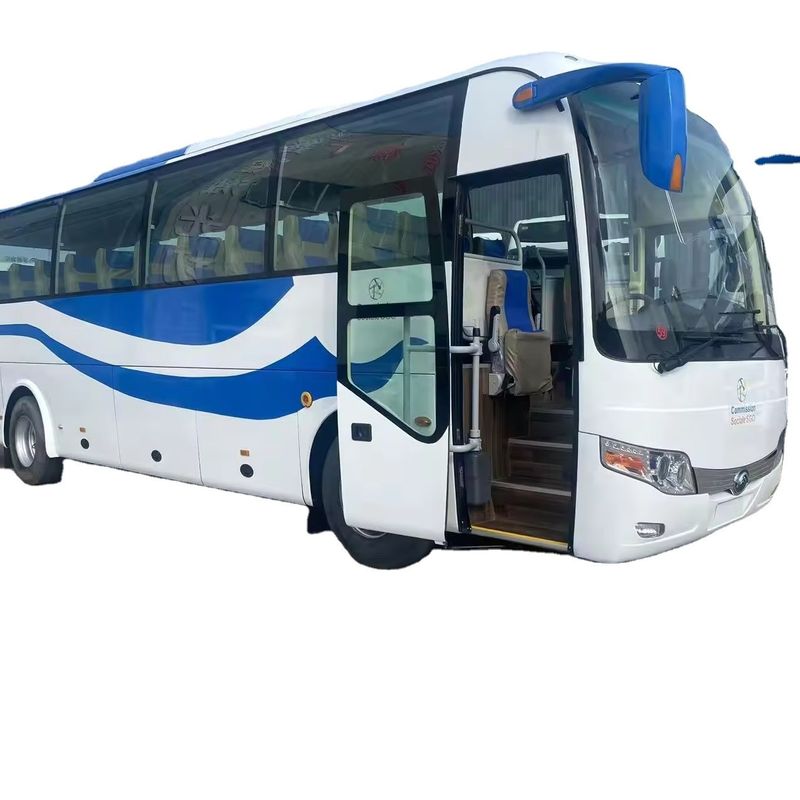 Bien mantenido 50-65 asientos Motor trasero Autobuses usados 280hp Motor y transmisión manual