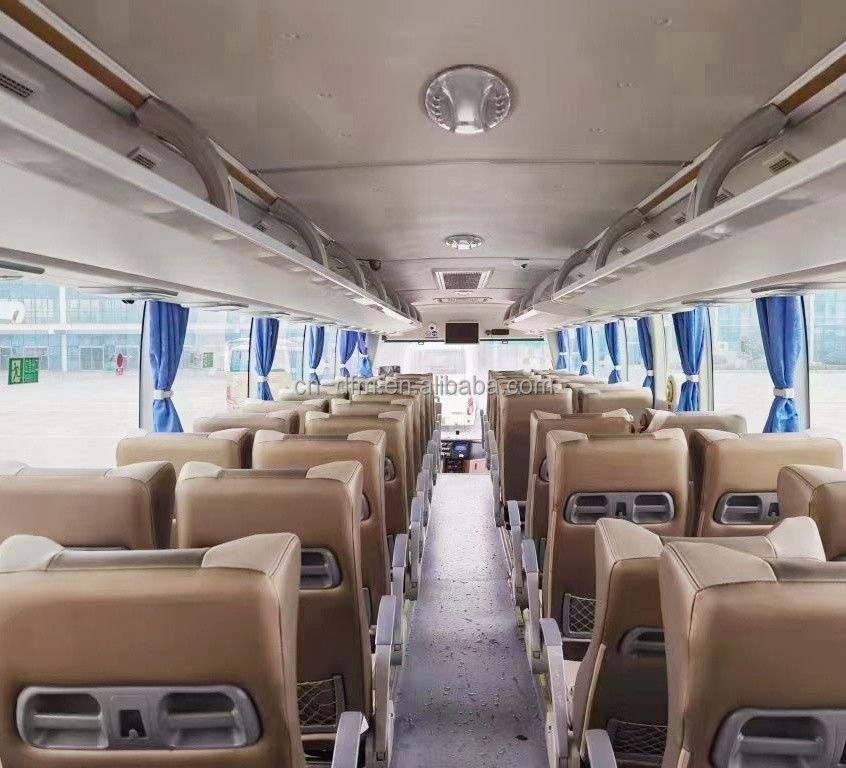 Ajuste manual del asiento del conductor Yutong Autobús usado de 50 asientos para países africanos