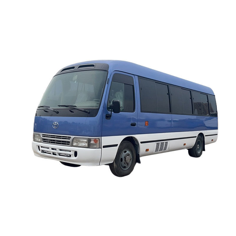 Autobús Toyota Coaster original usado LHD 30 asientos Capacidad del motor 4L asientos 16 30