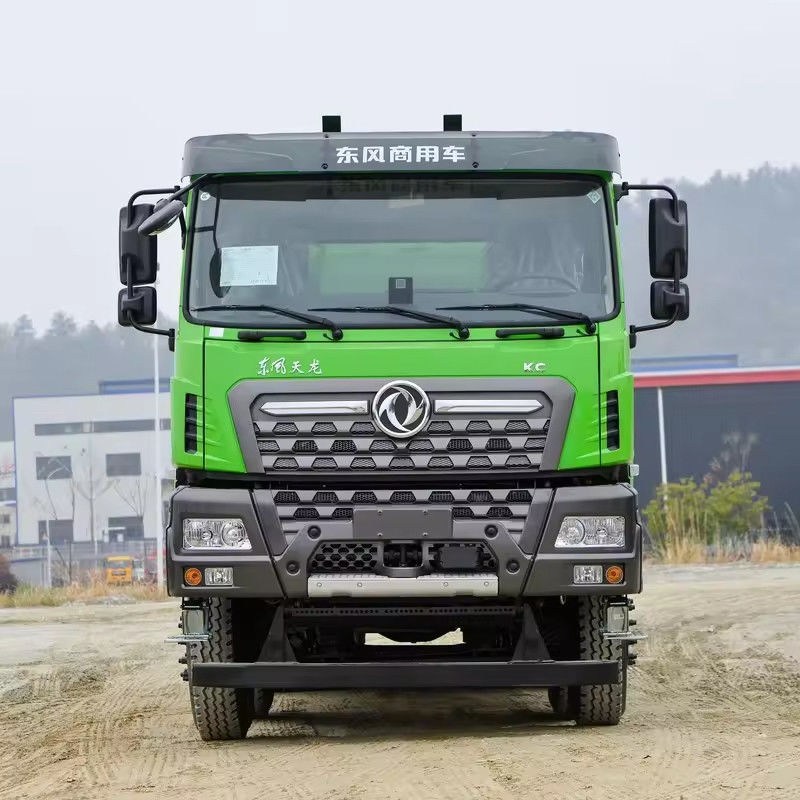 12 ruedas 35 toneladas 600hp Dongfeng camión de descarga para la arena tierra piedra transporte tirador