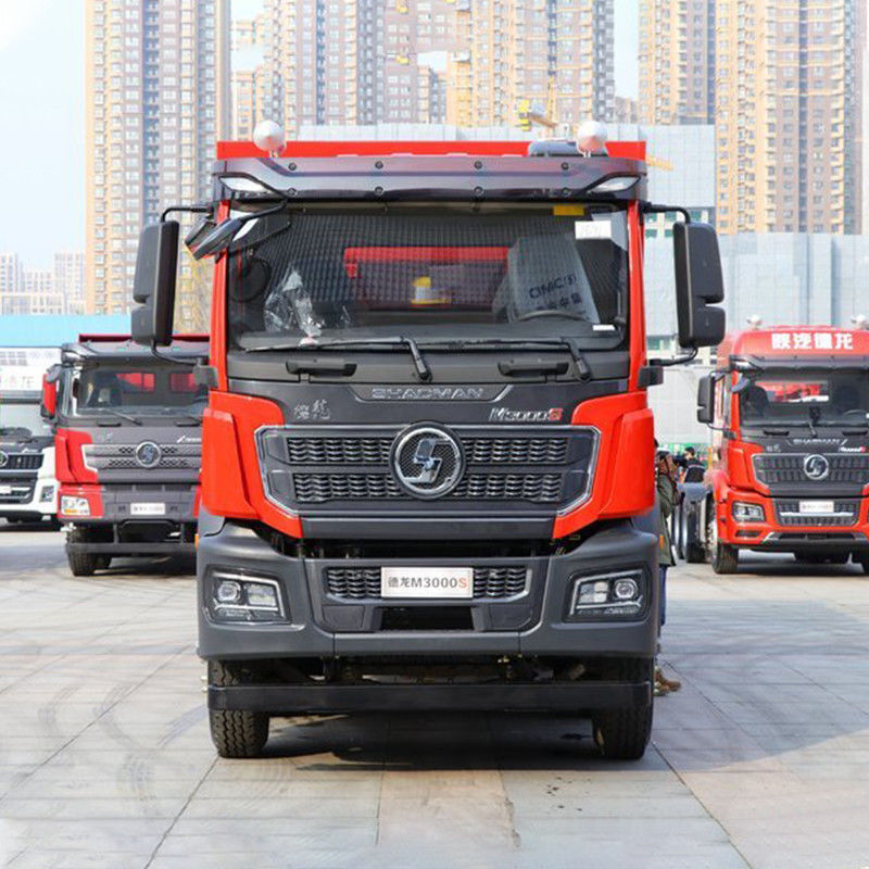 350 hp 8x4 6.8m Shacman camión de descarga con 12 llantas y norma de emisiones Euro 2