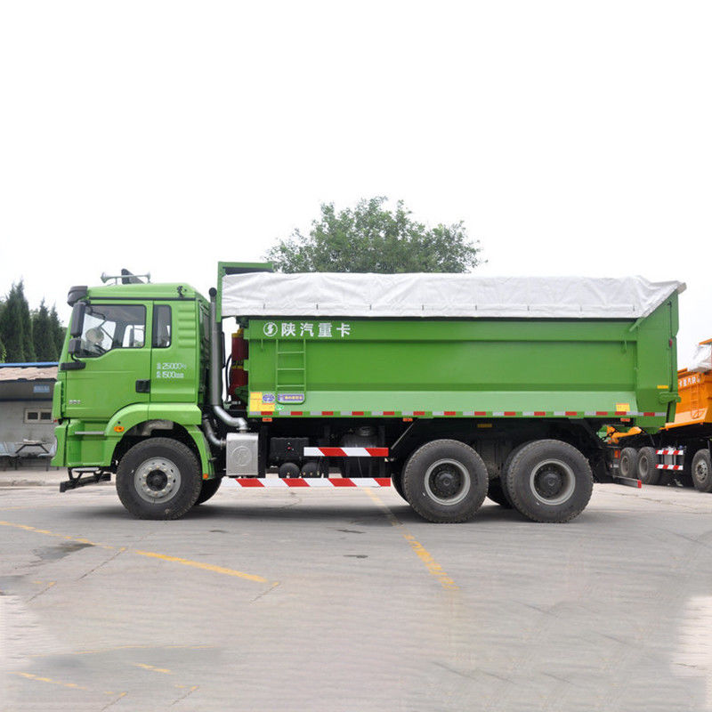 S WEICHAI 350 hp 6x4 5.6m Shacman camión de descarga con par máximo de 1500-2000Nm