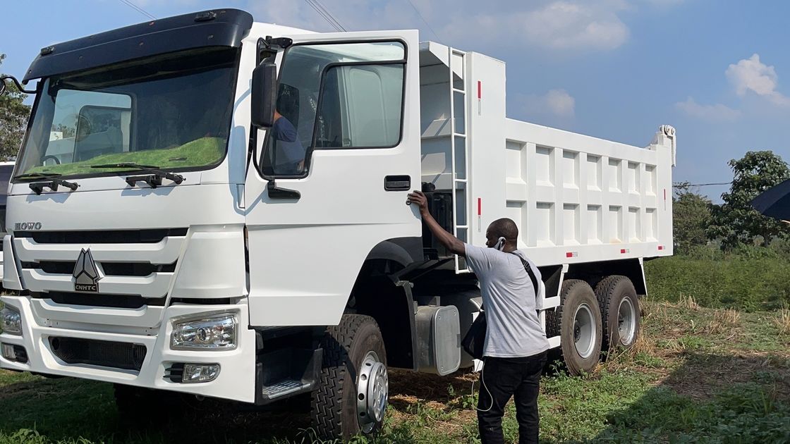 Sinotruk Howo Lhd Rhd usado 6*4 10 ruedas 371hp 336hp camión sin cámara trasera