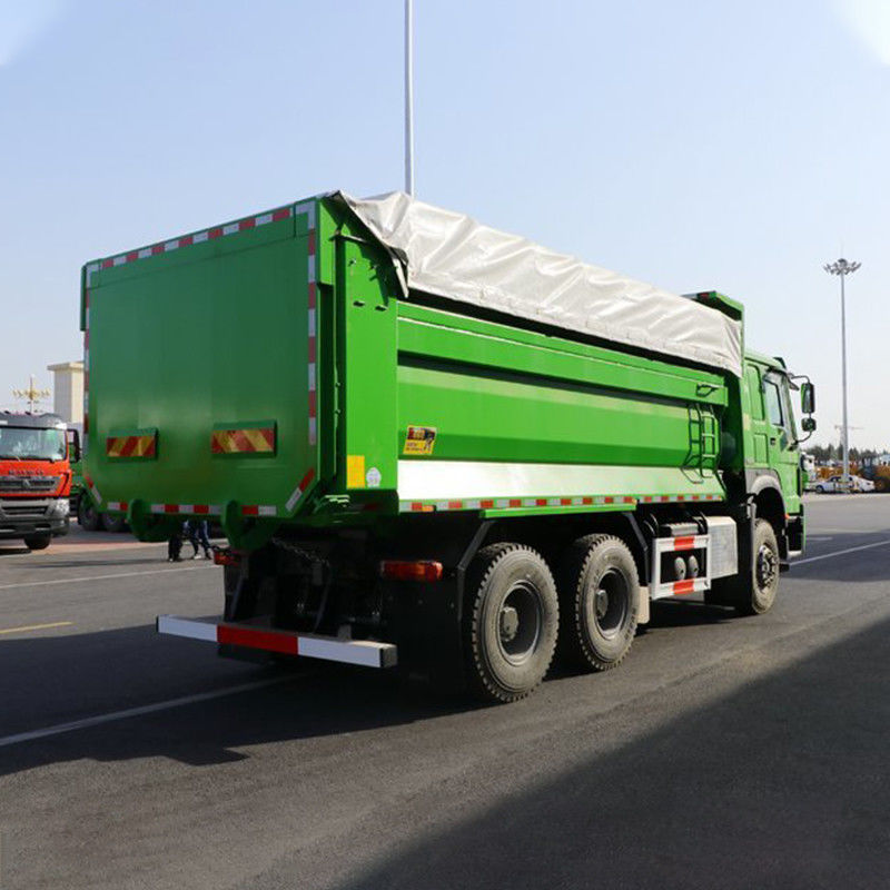 400hp 6x4 5.6m HOWO camión de tiradores de basura en la solicitud del cliente y el cambio inverso número 2