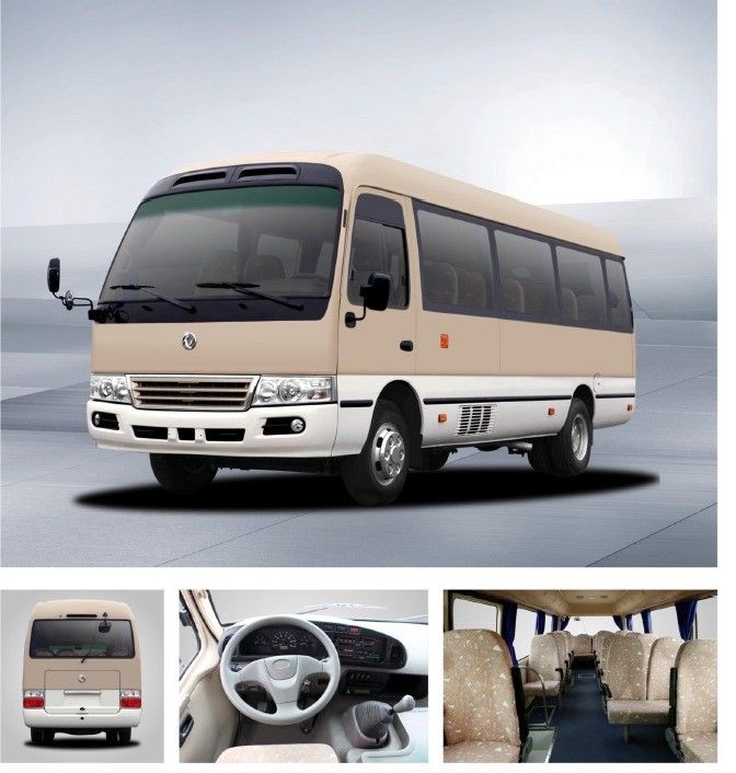 Torque máximo 340Nm/rpm 22 asientos Autobús de montaña baja 7.7m Motor diésel delantero Autobús de manejo izquierdo