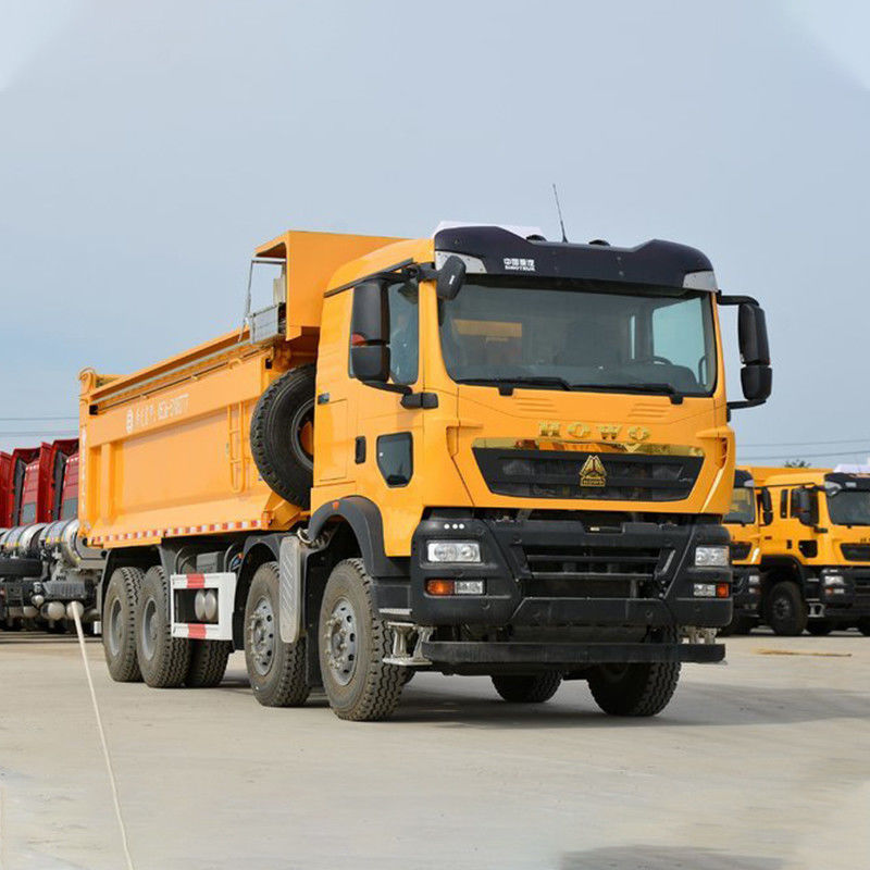 440 CV 8x4 6.5m HOWO camión de descarga con tanque de carga longitud de 6.2-8m y motor MC11.44-60