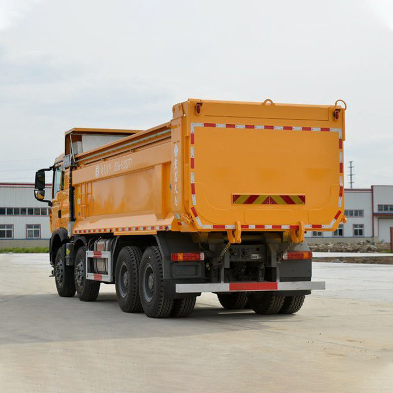 440 CV 8x4 6.5m HOWO camión de descarga con tanque de carga longitud de 6.2-8m y motor MC11.44-60