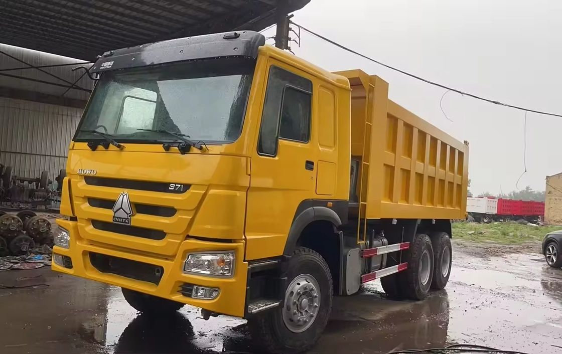 SINOTRUCK Usado 6x4 30 toneladas 375hp 371hp Howo camión de descarga pesada para arena y piedra