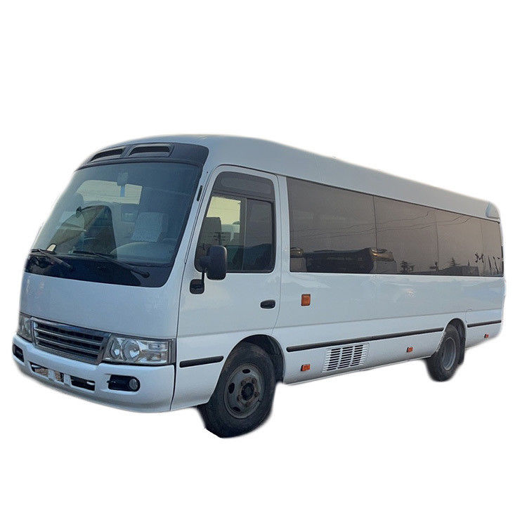 30 asientos Autobús Toyota Coaster Usado con potencia máxima de 113/5200kw y capacidad de asientos de 30