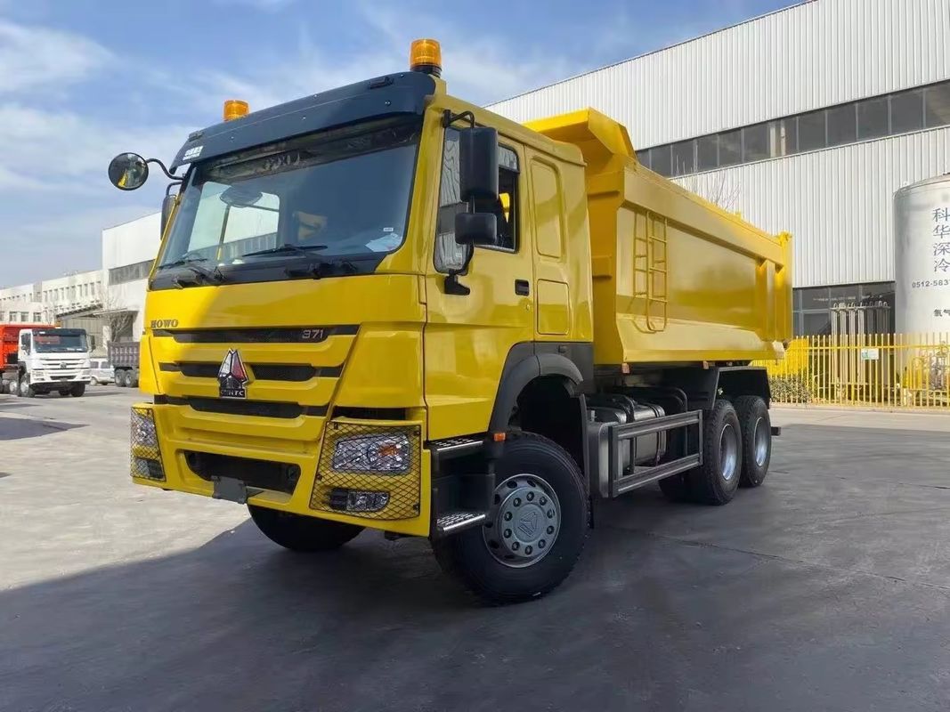 Sinotruk Howo usado 20 toneladas 10 ruedas 6x6 6x4 371hp 450hp camión de segunda mano de descarga