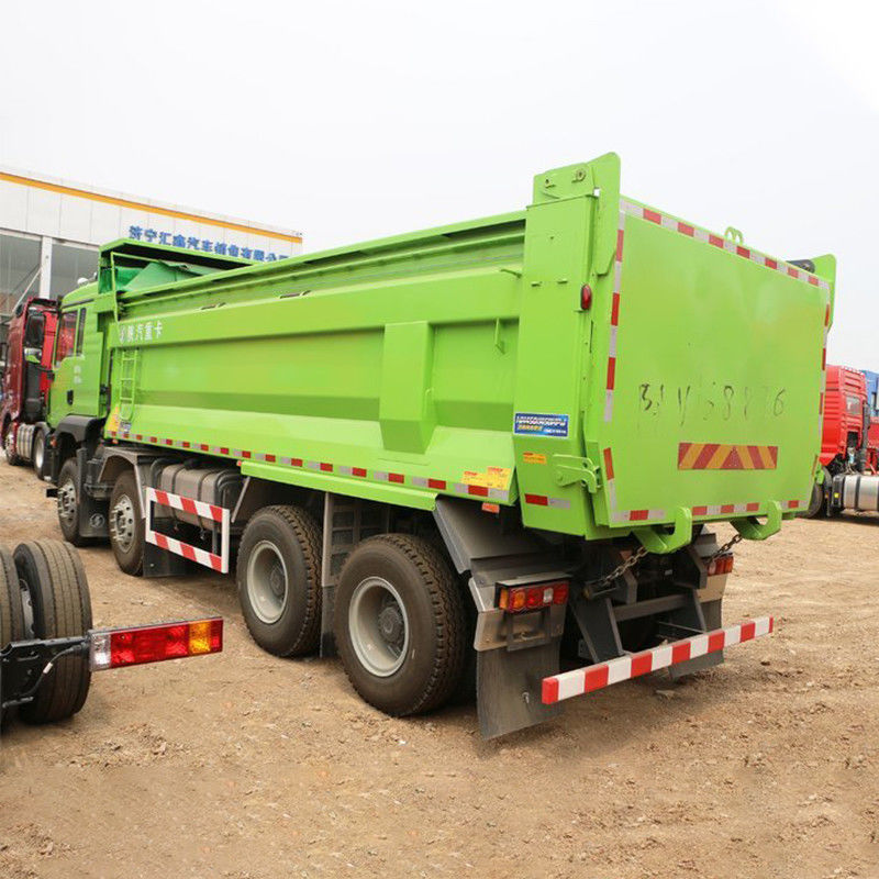 400 hp 8x4 6.5m Shacman camión de descarga con Euro 3 de emisiones estándar y 2 número de cambio de marcha atrás