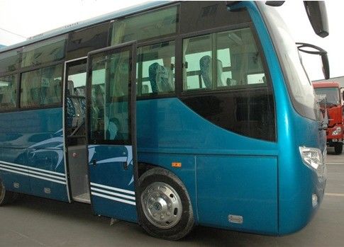 1990 mm Alturas interiores Autobús urbano usado de 45 pasajeros Autobús pequeño EQB235-20 Modelo de motor