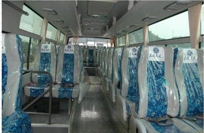 1990 mm Alturas interiores Autobús urbano usado de 45 pasajeros Autobús pequeño EQB235-20 Modelo de motor