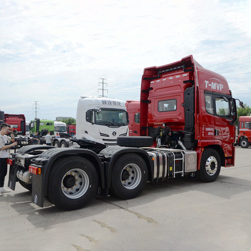 Camión tractor Shacman de 6x4 de 480 CV con par máximo Nm de 2000-2500 Nm