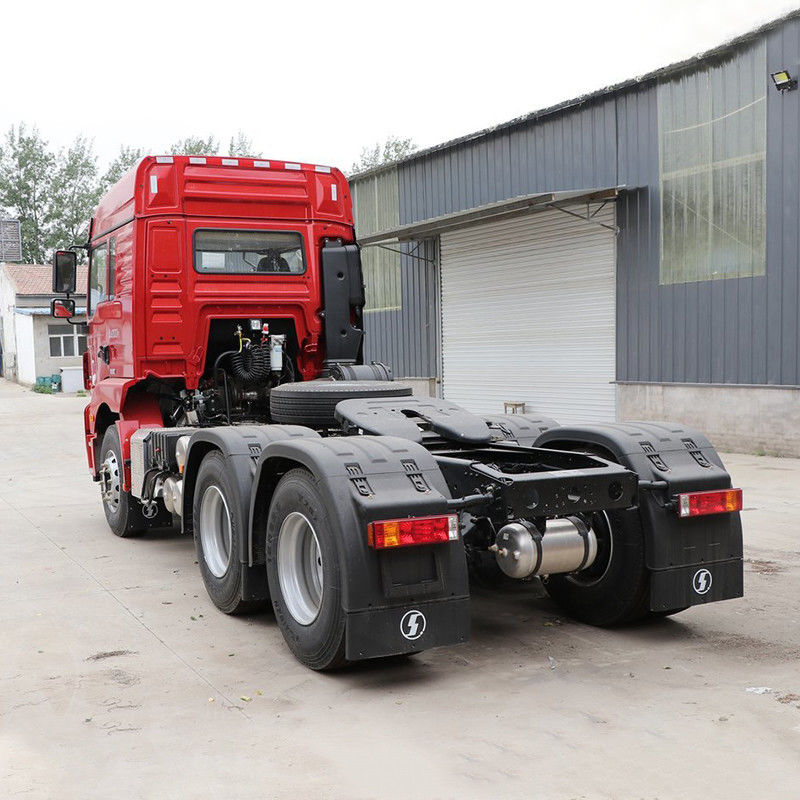 Camión tractor usado 420HP 6X4 Shacman con neumáticos 12R22.5 y norma de emisiones EURO 5