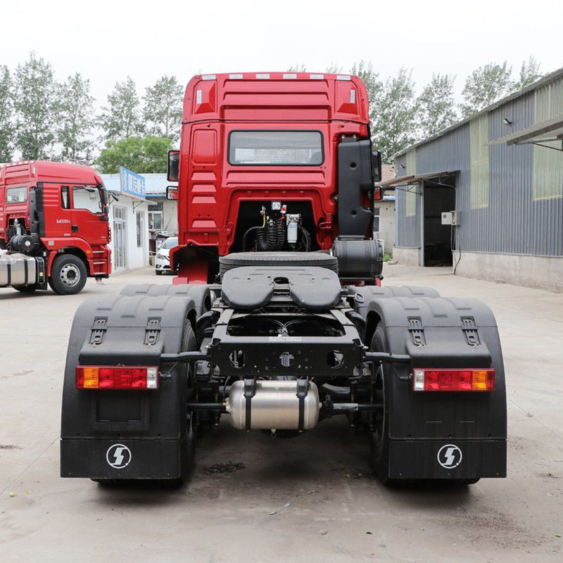 Camión tractor usado 420HP 6X4 Shacman con neumáticos 12R22.5 y norma de emisiones EURO 5
