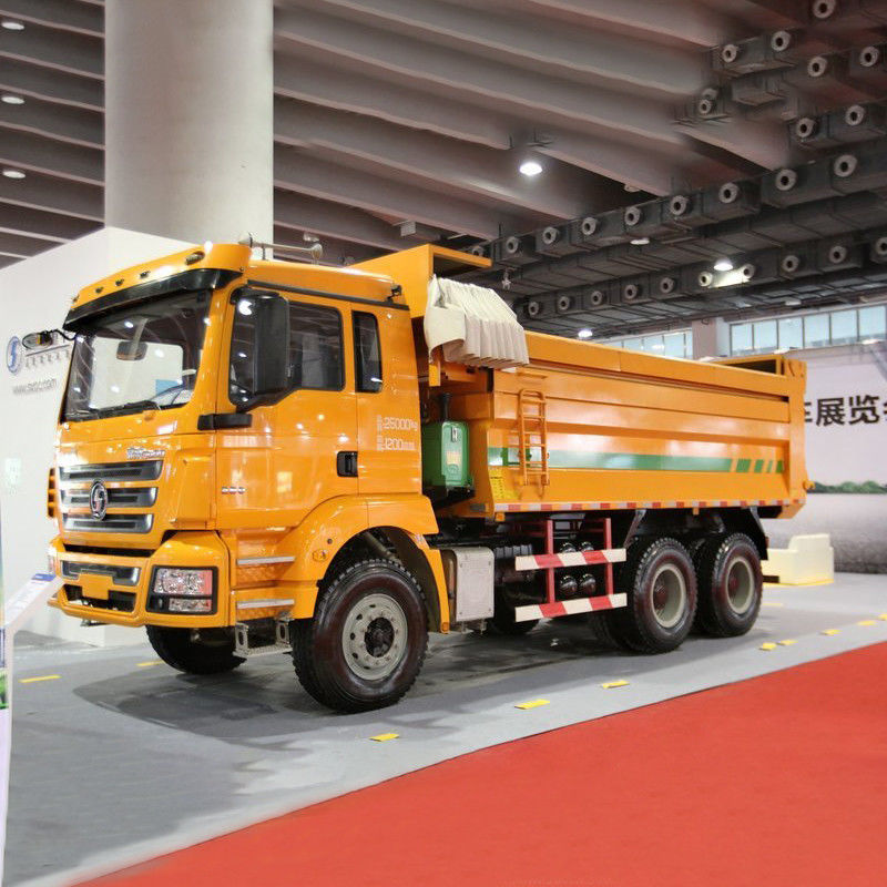 Construcción urbana Muck Transporte Shacman M3000 290hp Euro 4 6x4 5.4m camión de basura usado
