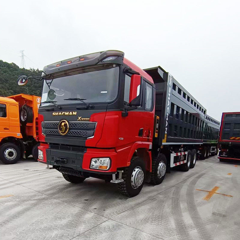Transmisión manual camión de descarga de carga pesada Shacman X3000 para el transporte de minería