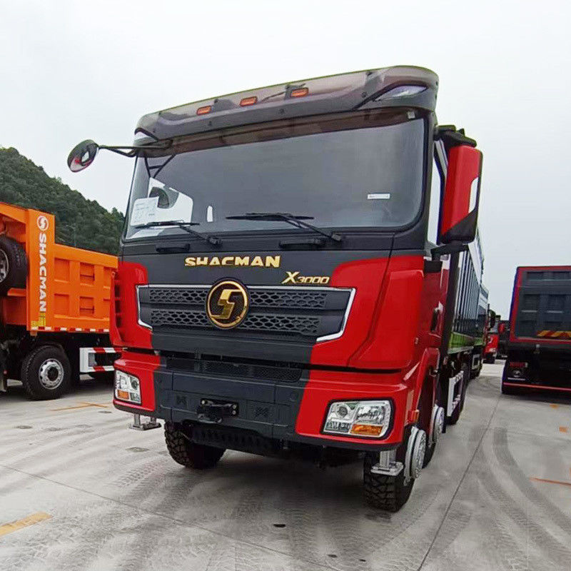 Transmisión manual camión de descarga de carga pesada Shacman X3000 para el transporte de minería