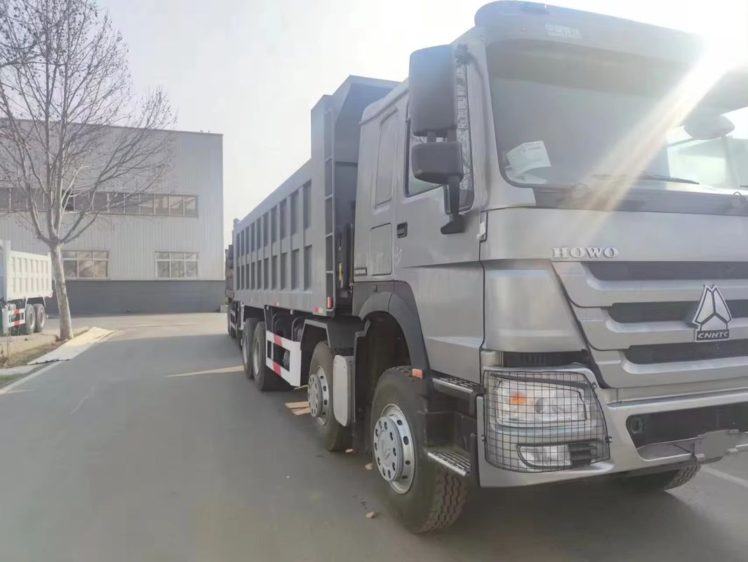 Sinotruk Howo de 400 CV 12 ruedas 8x4 camiones de tirón camiones de descarga con caja de engranajes manual
