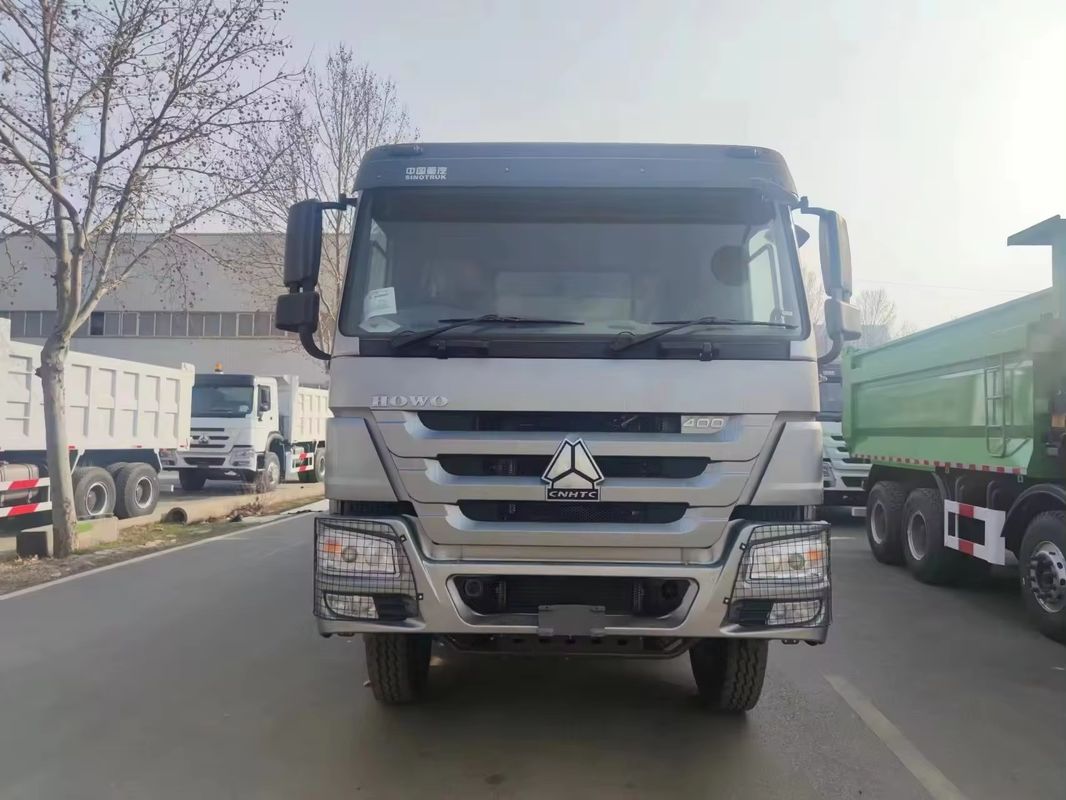 Sinotruk Howo de 400 CV 12 ruedas 8x4 camiones de tirón camiones de descarga con caja de engranajes manual