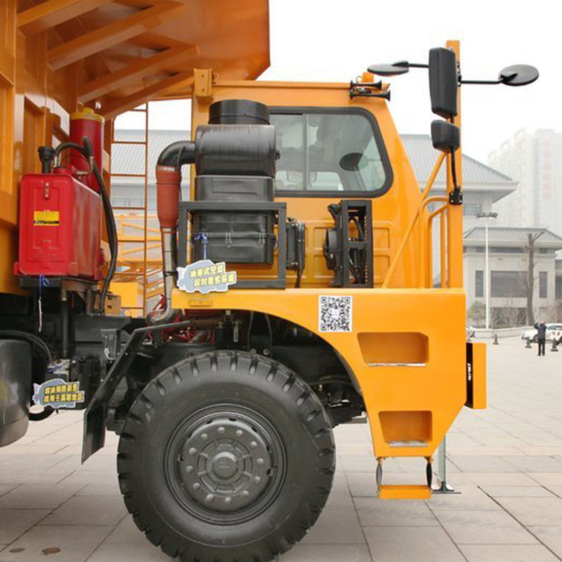El cliente requiere 420 hp 6x4 camión de descarga de basura en buen estado camión de descarga de basura fuera de carretera