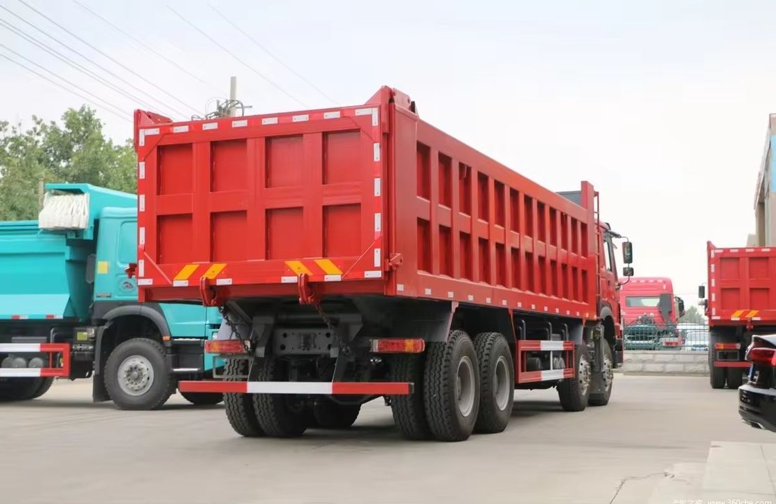 Howo 8x4 12 ruedas usadas camión de tirón de 40 toneladas 380 CV camión pesado de descarga con dirección izquierda