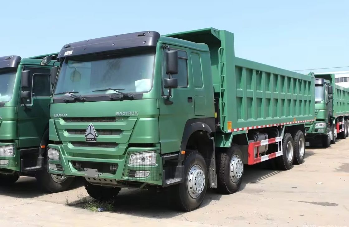Sinotruck Howo 30tons 6x4 375hp camión de tirador usado camión de descarga con camión pesado de segmento